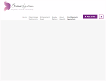Tablet Screenshot of beautify.com